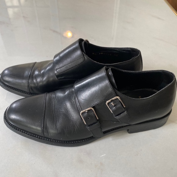 SAINT LAURENT YSL BLACK LEATHER CLASSIC LOAFER - Picture 2 of 6